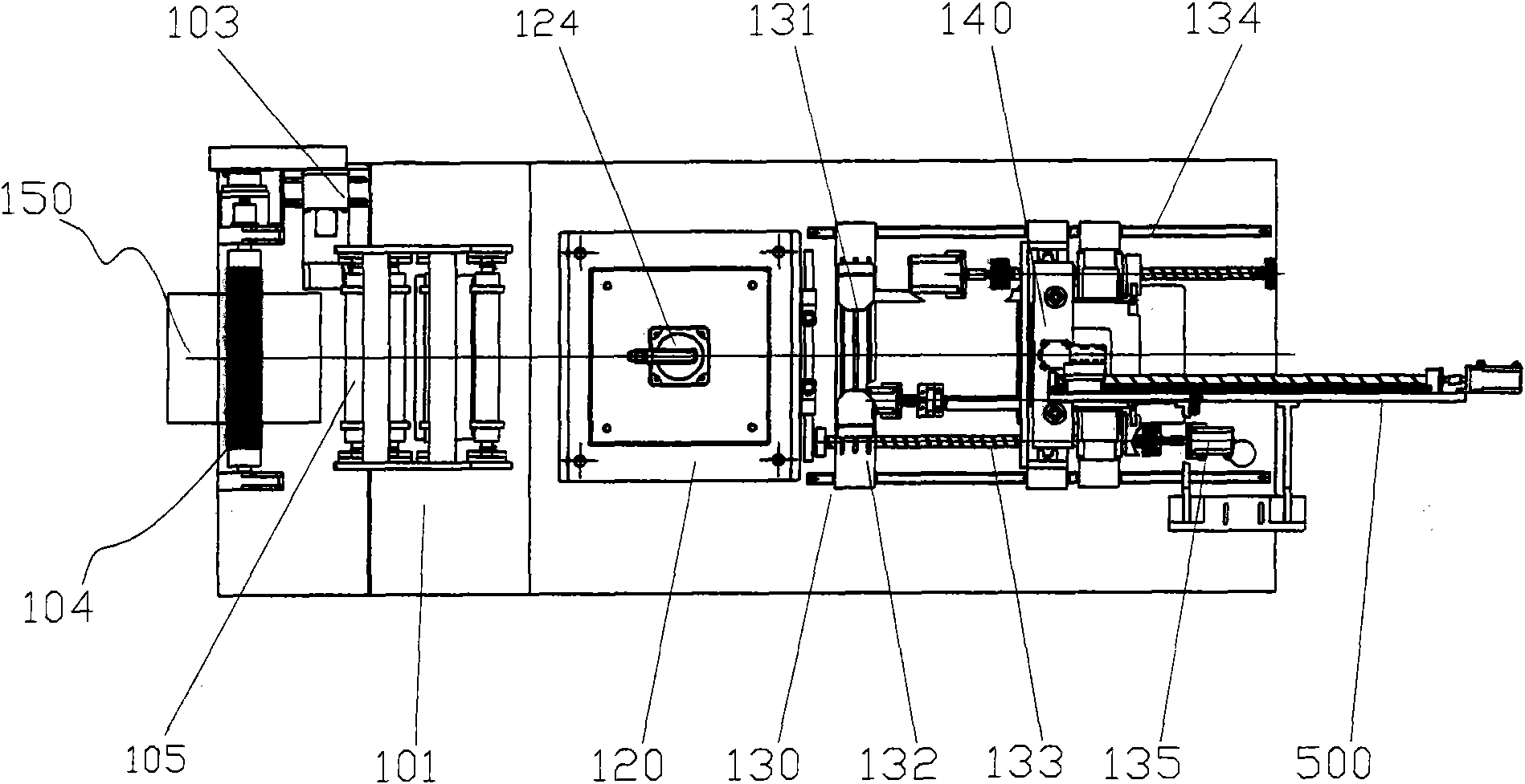 Battery assembling and packaging device