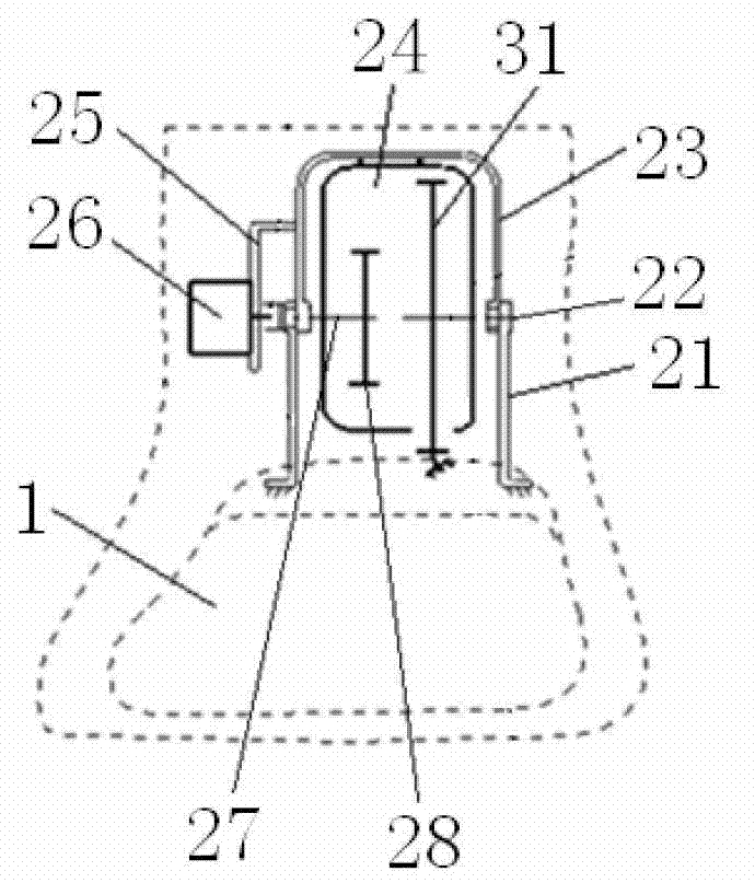 Below-knee prosthesis provided with power ankle