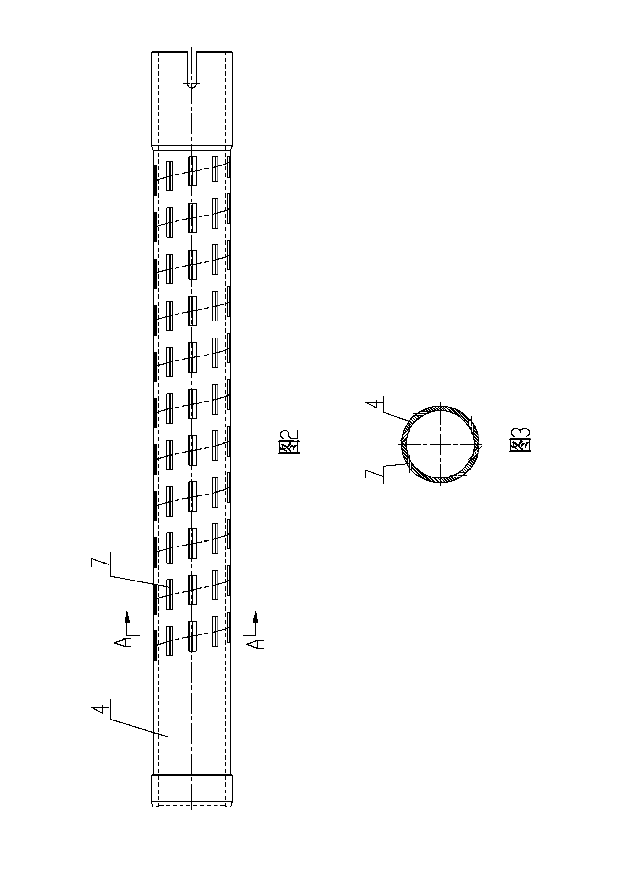 High-efficiency spiral-flow type sand remover for oil field wellhead