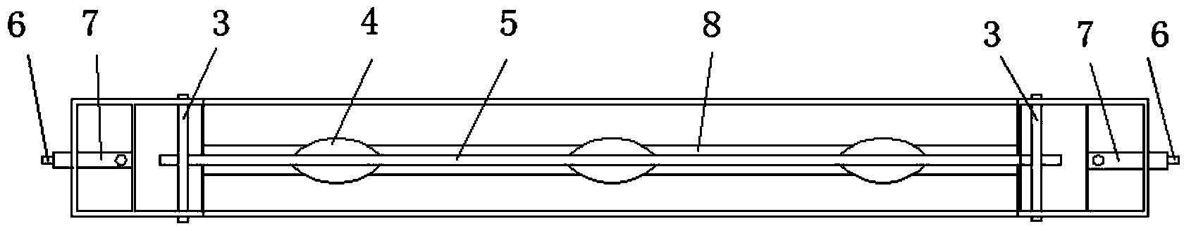 Water-delivering curtain wall device for plants