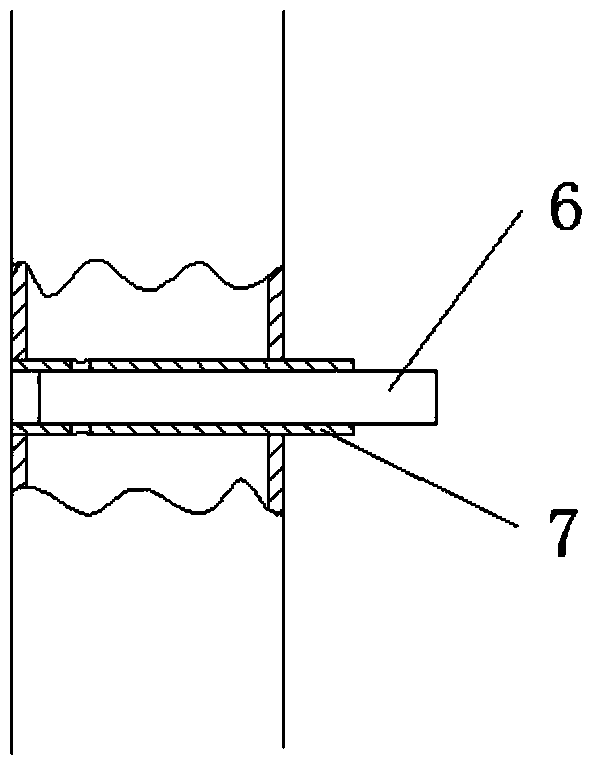 Water-delivering curtain wall device for plants