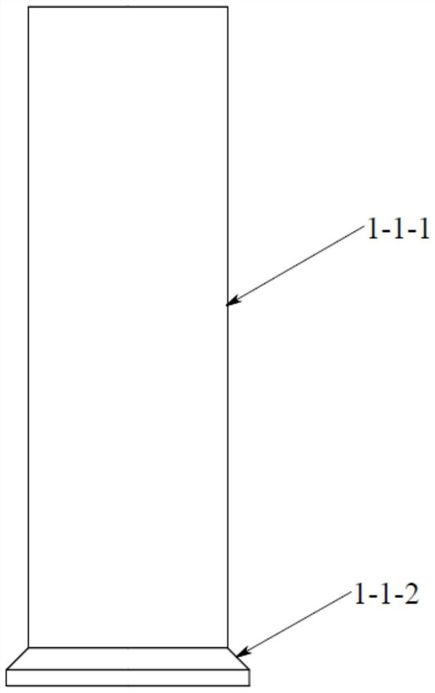 Fin-stabilized energy attenuation type anti-violence kinetic energy projectile