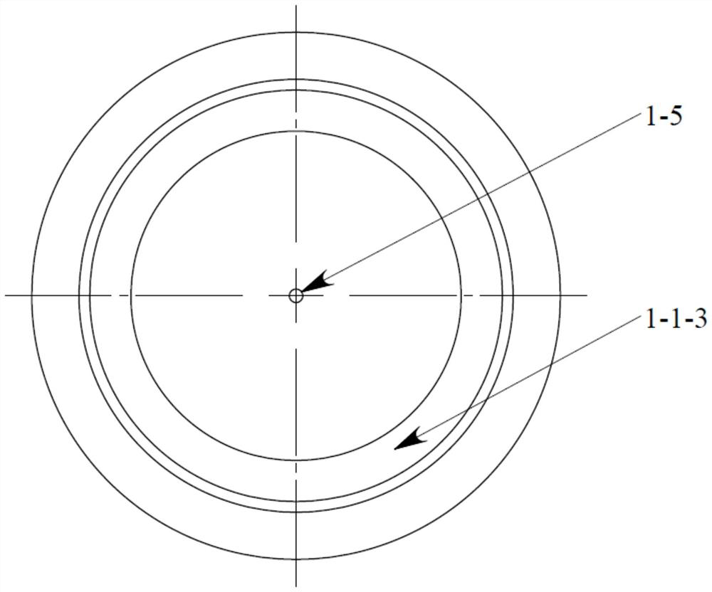 Fin-stabilized energy attenuation type anti-violence kinetic energy projectile