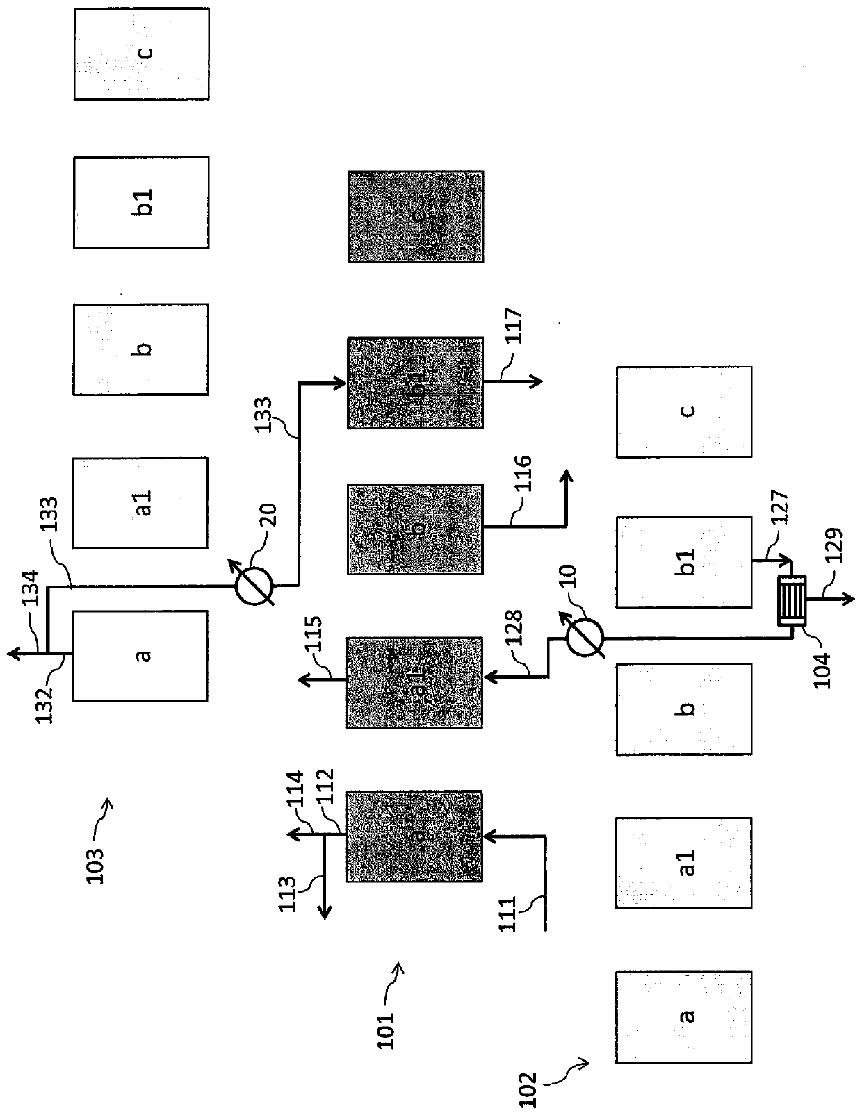 Temperature-swing adsorption process