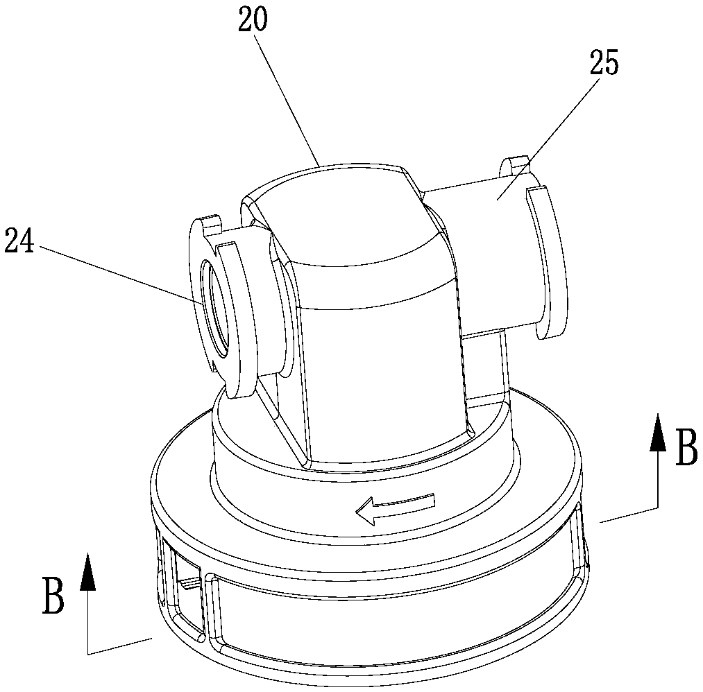 Water path converter and water purifier