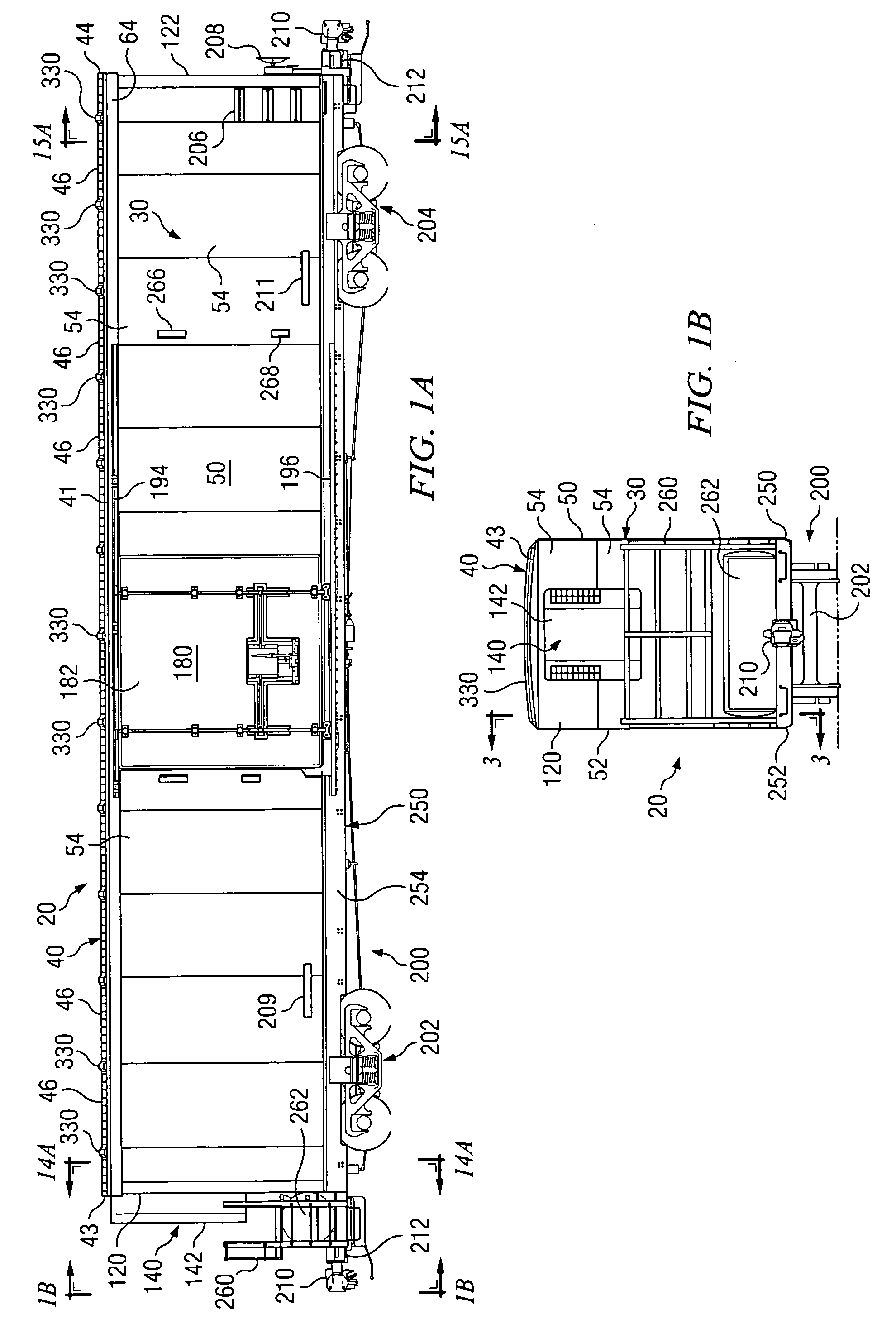 Temperature controlled railway car