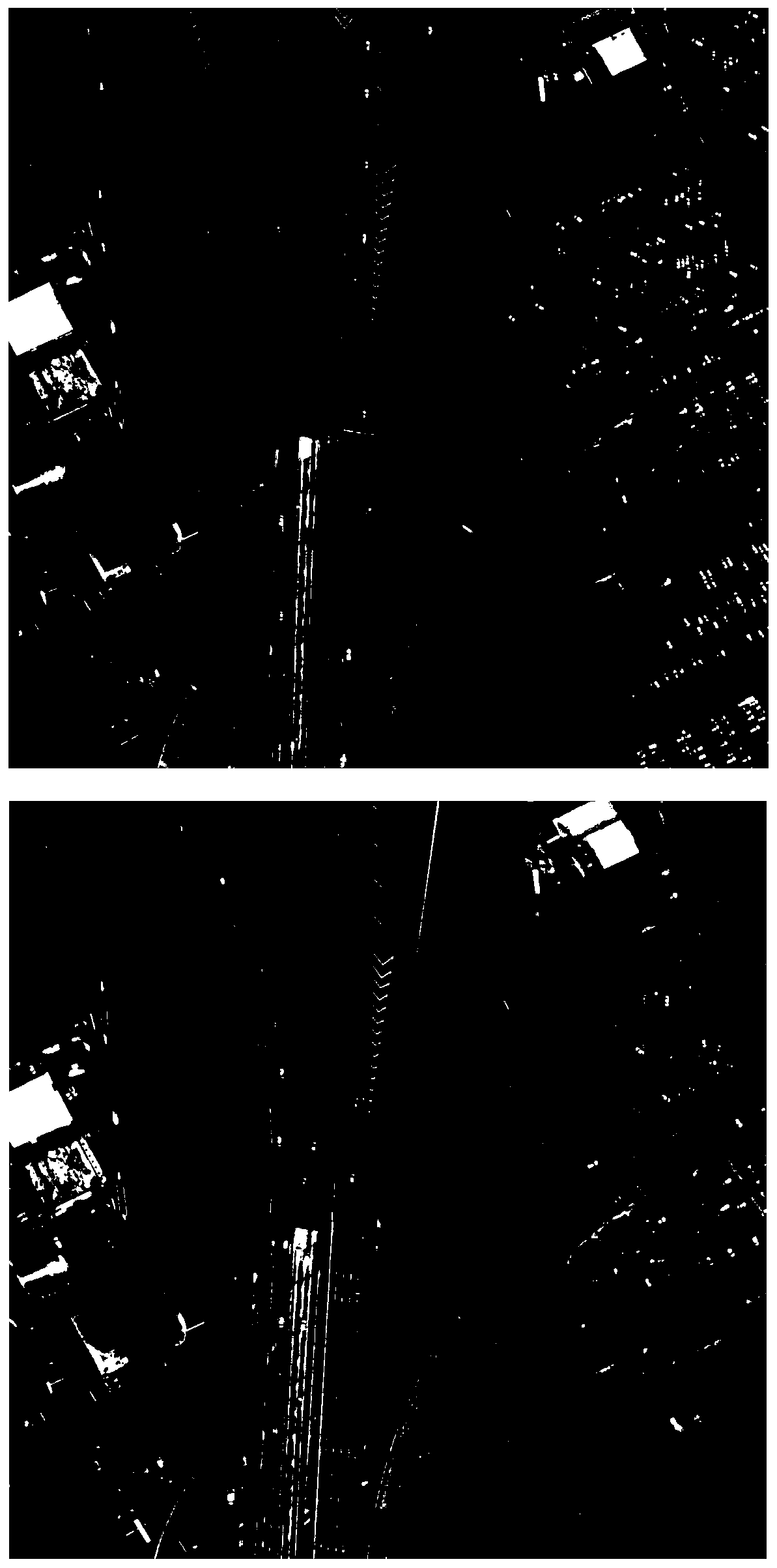 Remote sensing image binocular stereo matching method based on deep network and semantic information