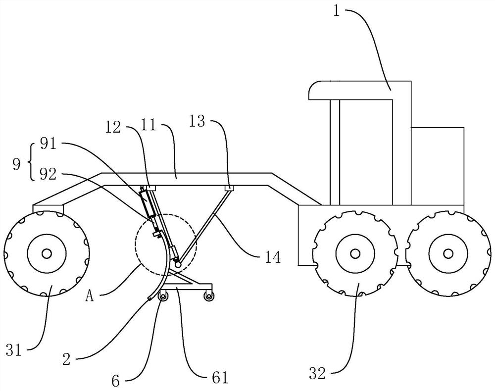 Roadbed filling construction method