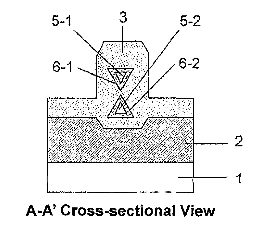 Nano-wire field effect transistor, method for manufacturing the transistor, and integrated circuit including the transistor