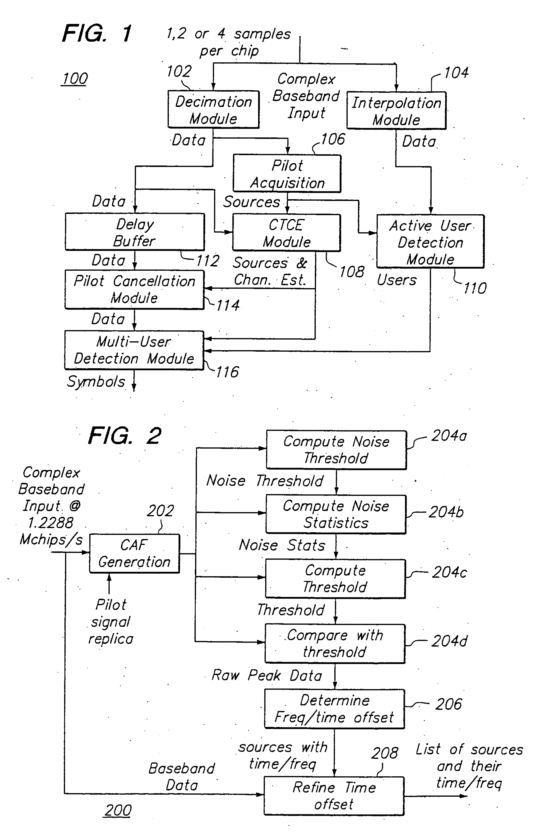 Sub-symbol parallel inteference cancellation