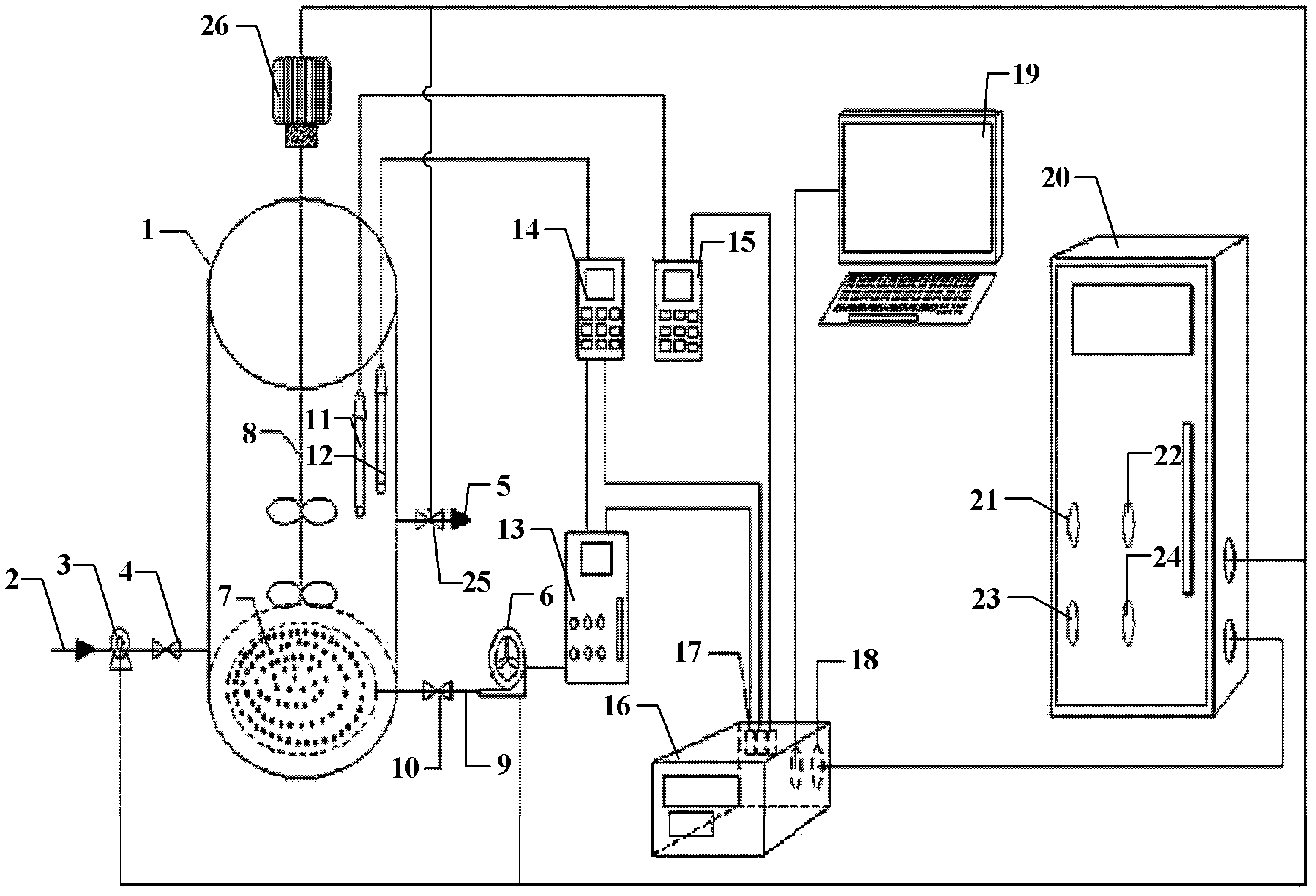 System and method for conducting deep denitrification processing on medium-term landfill leachate