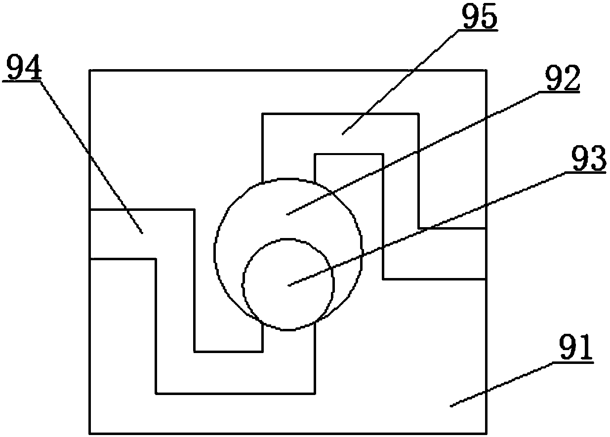 Large-pipeline storing bracket for building site