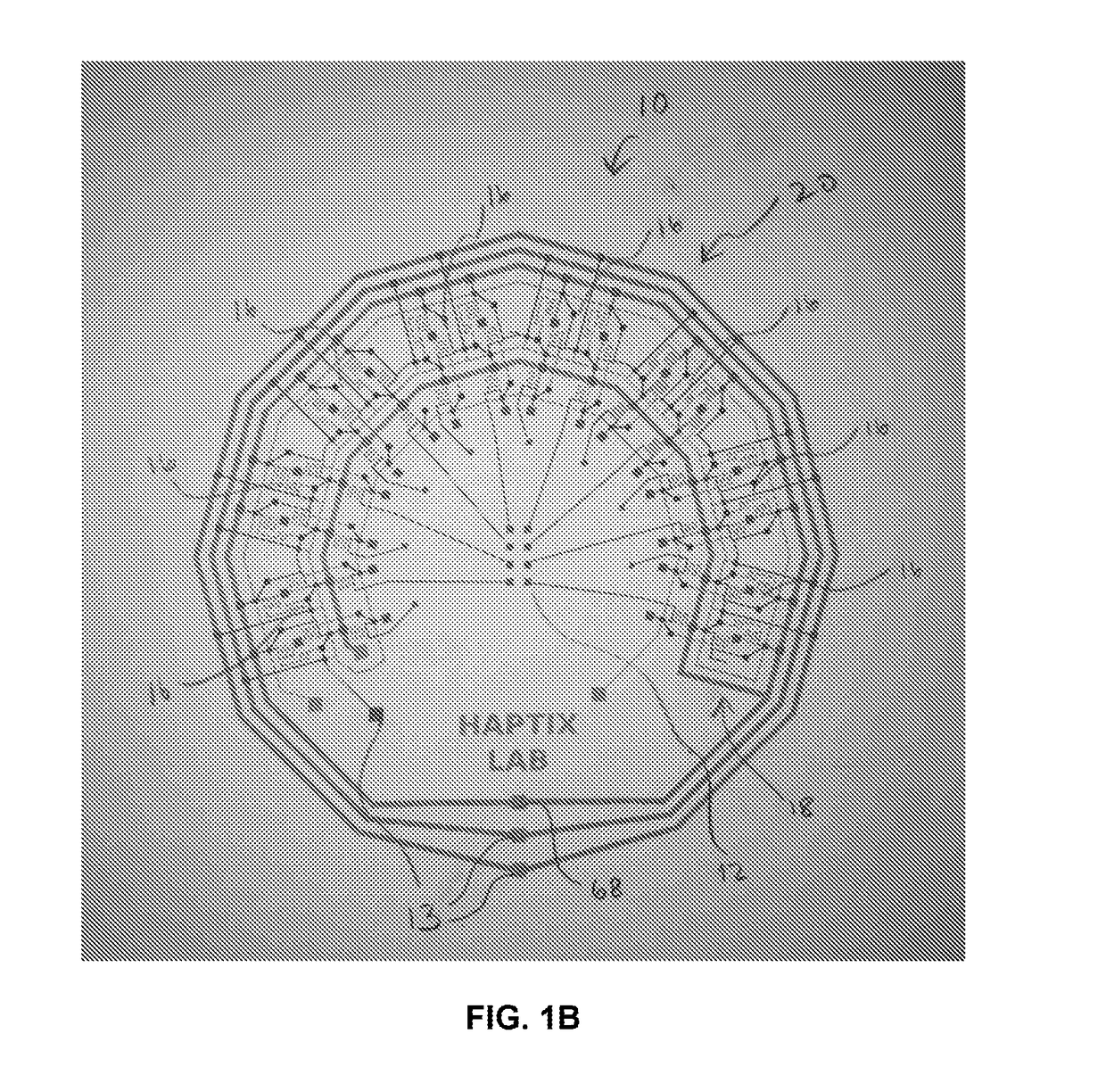 Microfluidic actuators with integrated addressing