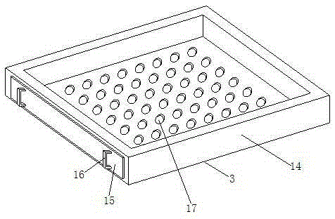 Trash bin with treatment function