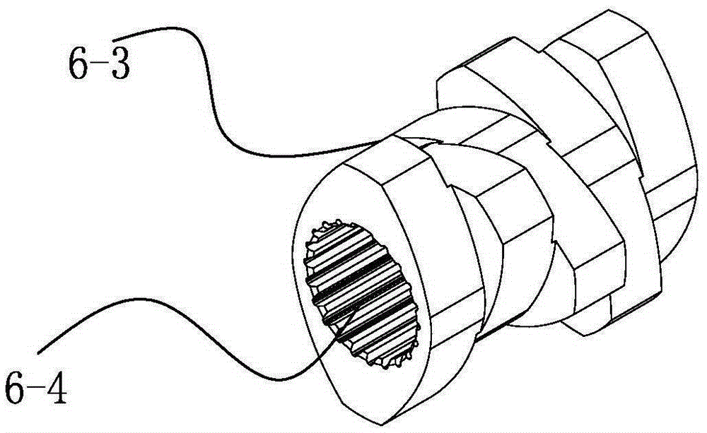 Screw assembly for nano-powder master batch processing