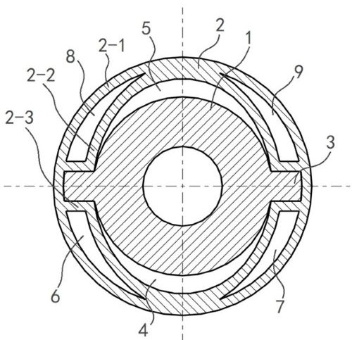 A water-cooled strut and its processing method