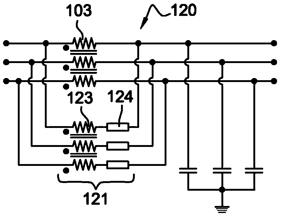 Apparatus and method for filtering electromagnetic interference