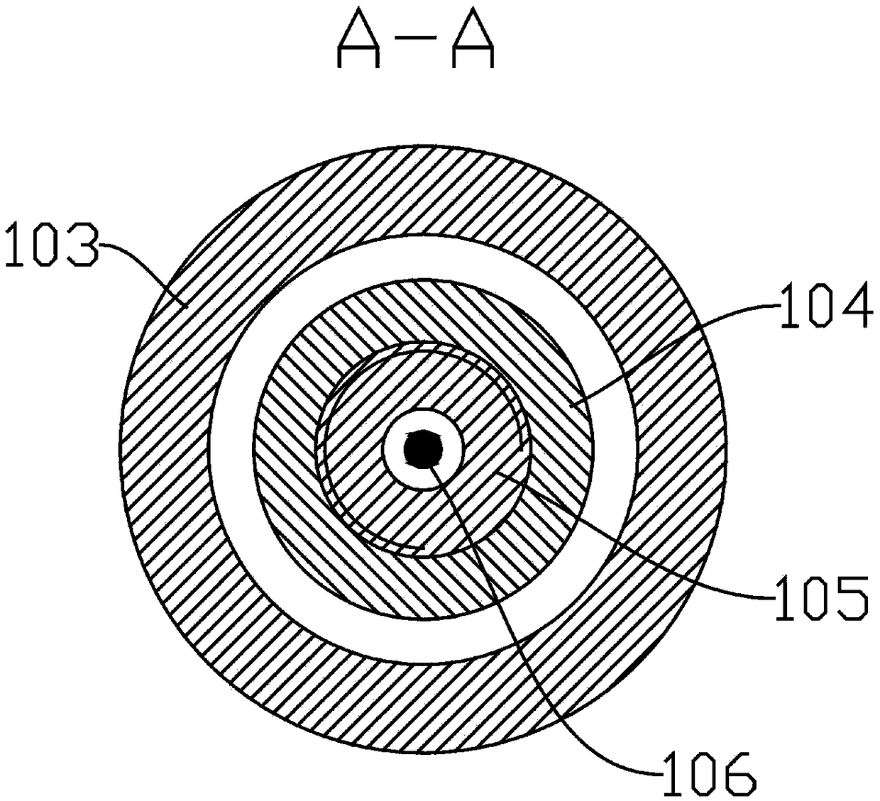 Transfusion suspension rod and transfusion sky-rail system