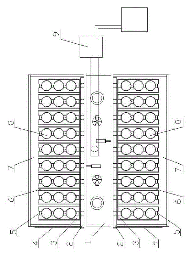 High-strength gypsum block making machine