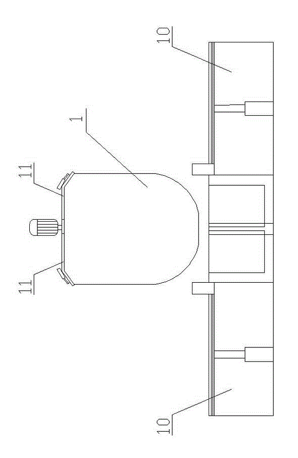 High-strength gypsum block making machine