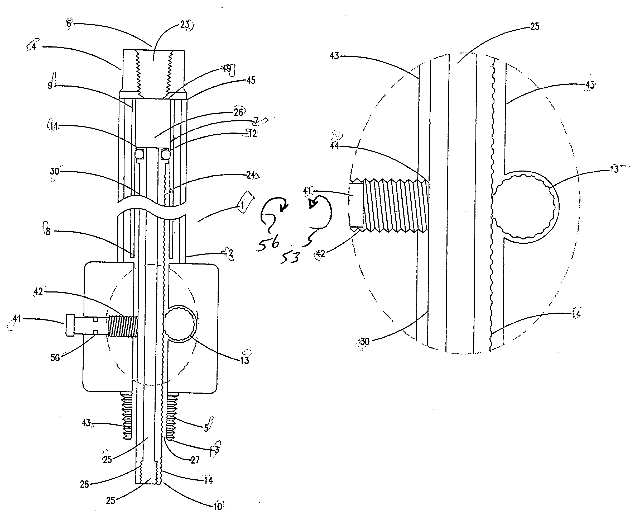 Portable insertable probe assembly