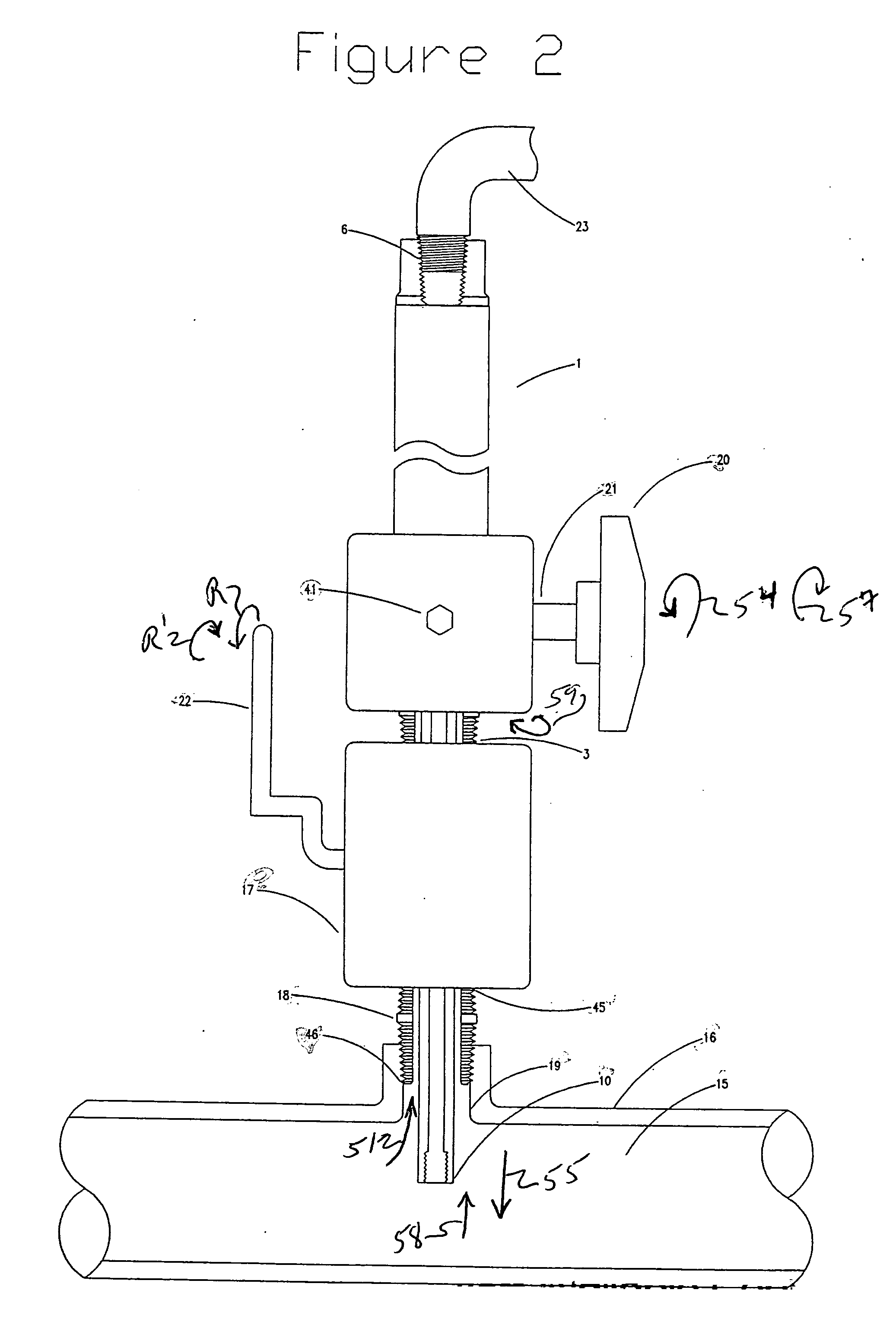 Portable insertable probe assembly