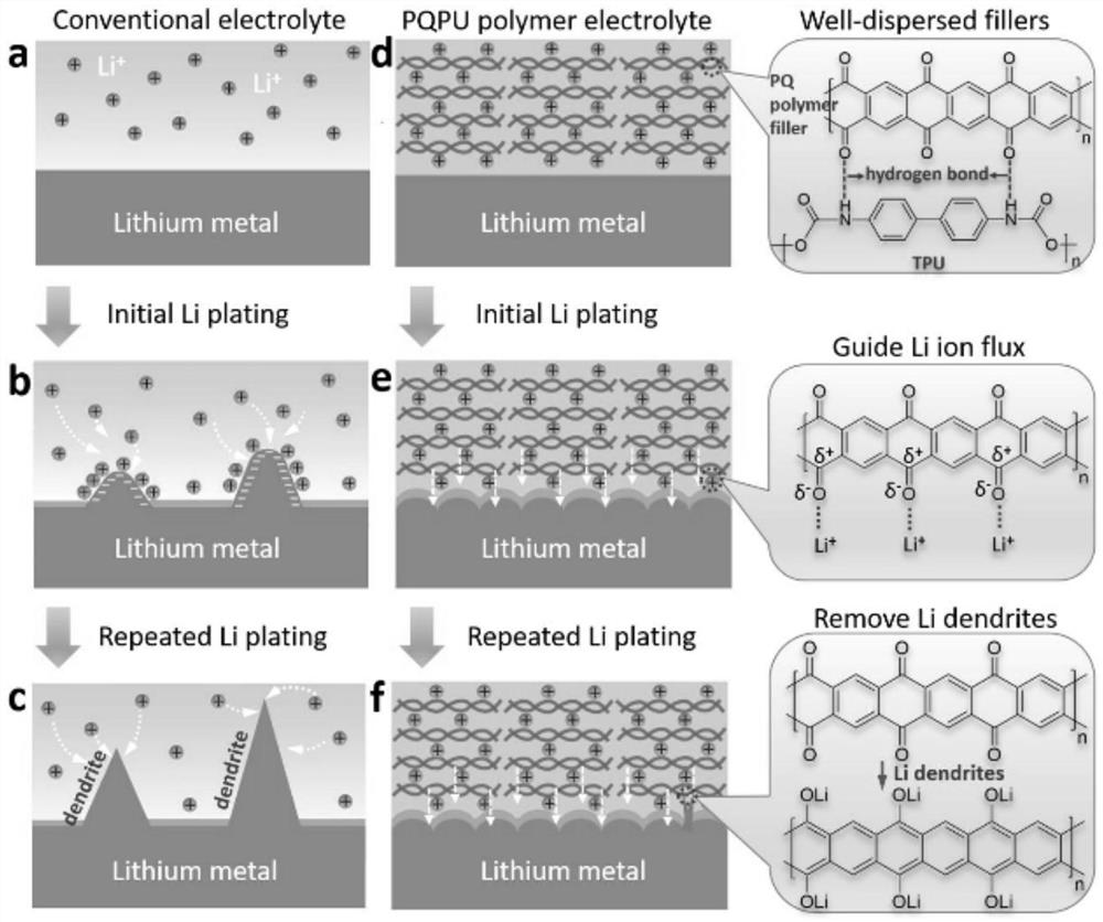 Composite gel polymer electrolyte applying polymer nanofiller, preparation method and solid-state lithium battery using electrolyte