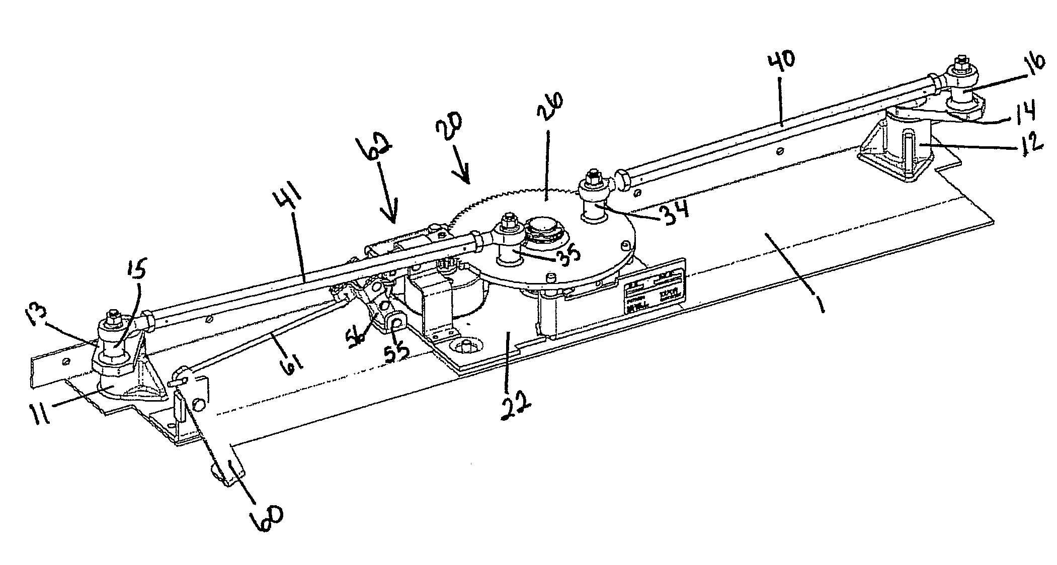 Electrically Driven Entryway Actuation System