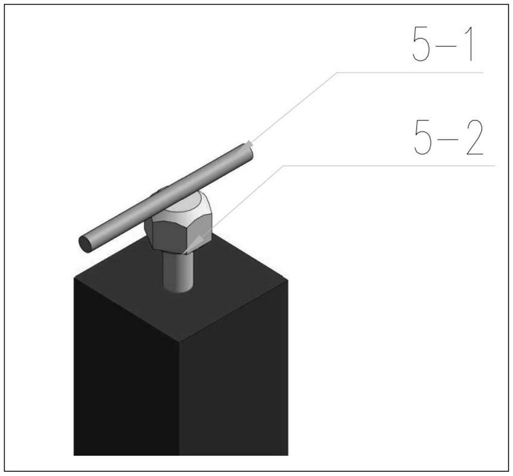 Multi-specification stirrup transfer tool