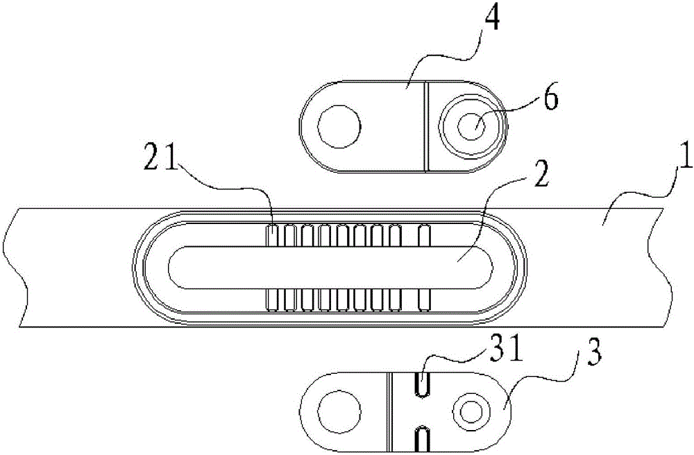 Antiskid device for hinges