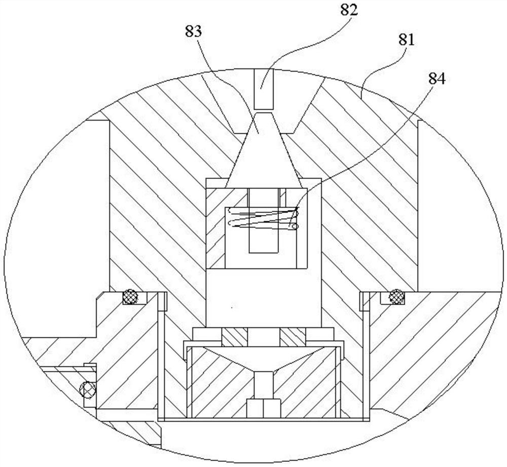 Laser-liquid nitrogen abrasive jet combined rock breaking test device