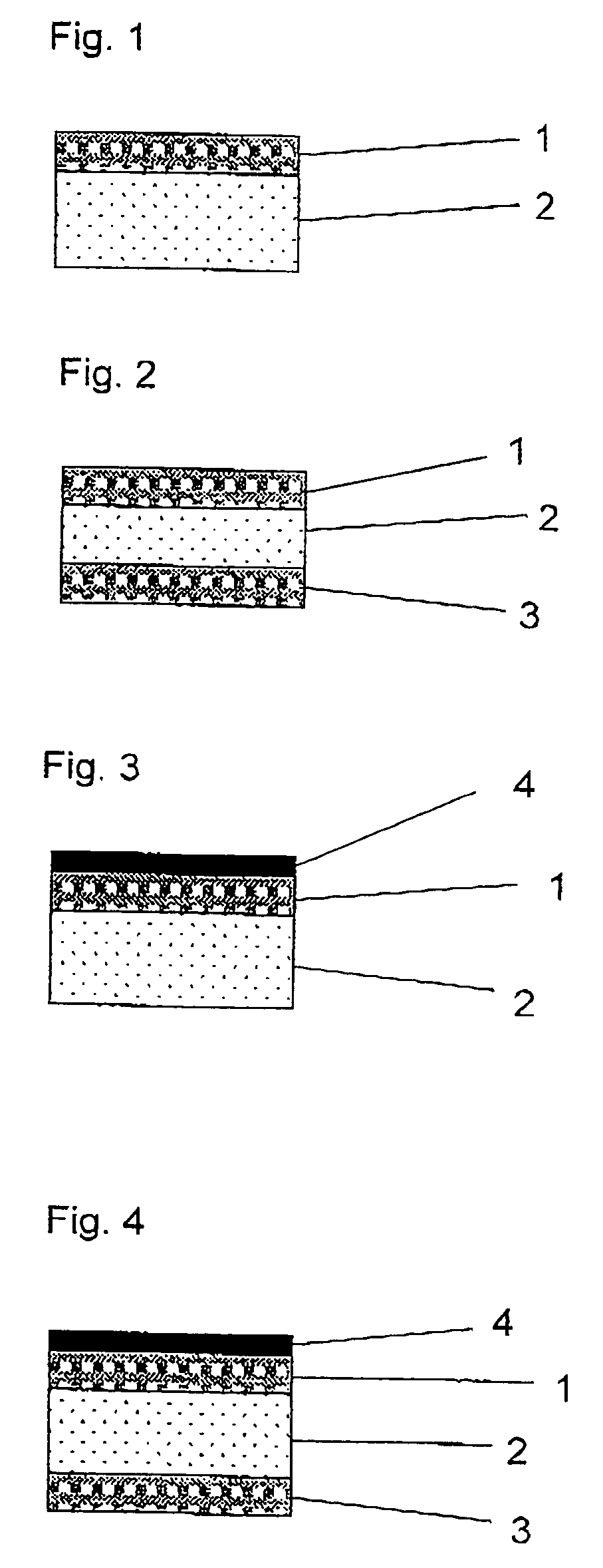 Multi-layer ceramic composite material with a thermal-protective effect