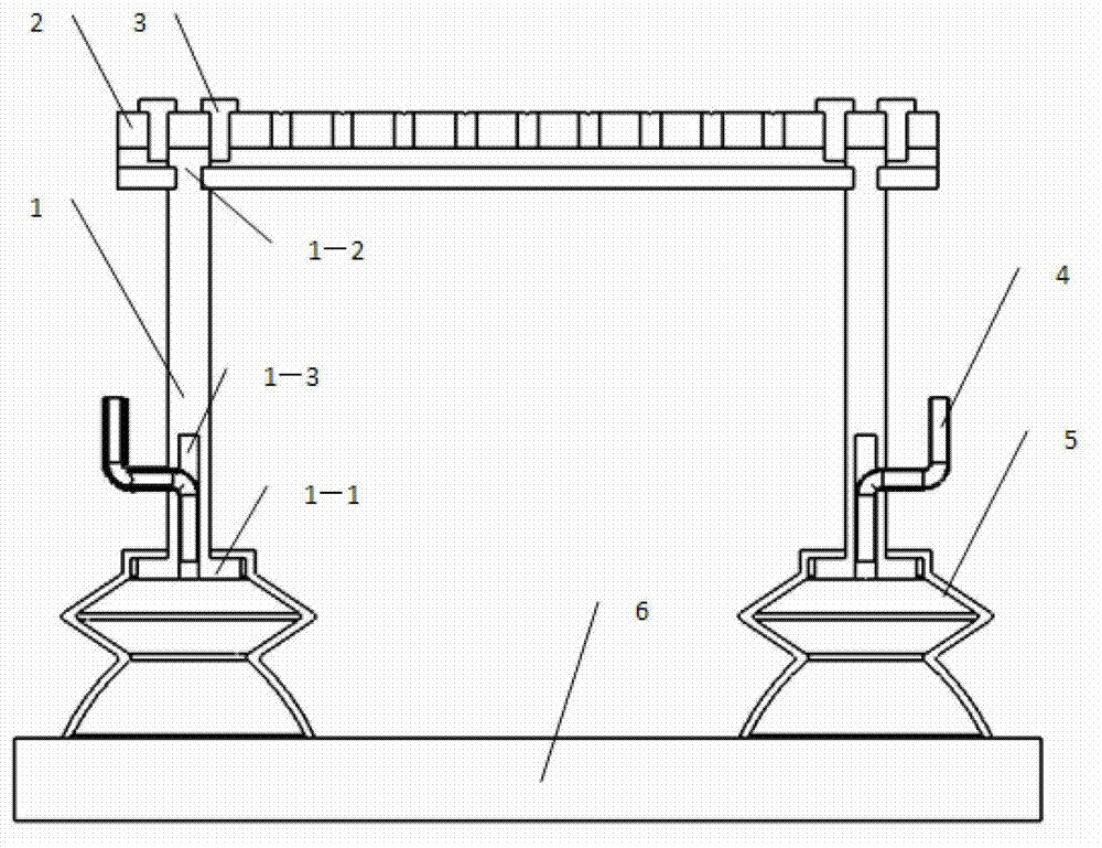 Adjustable vacuum chuck device