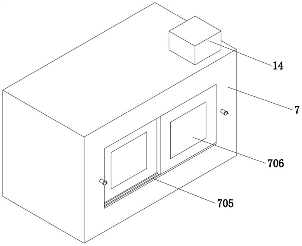 Intelligent sound-removing and noise-reducing diesel generating set