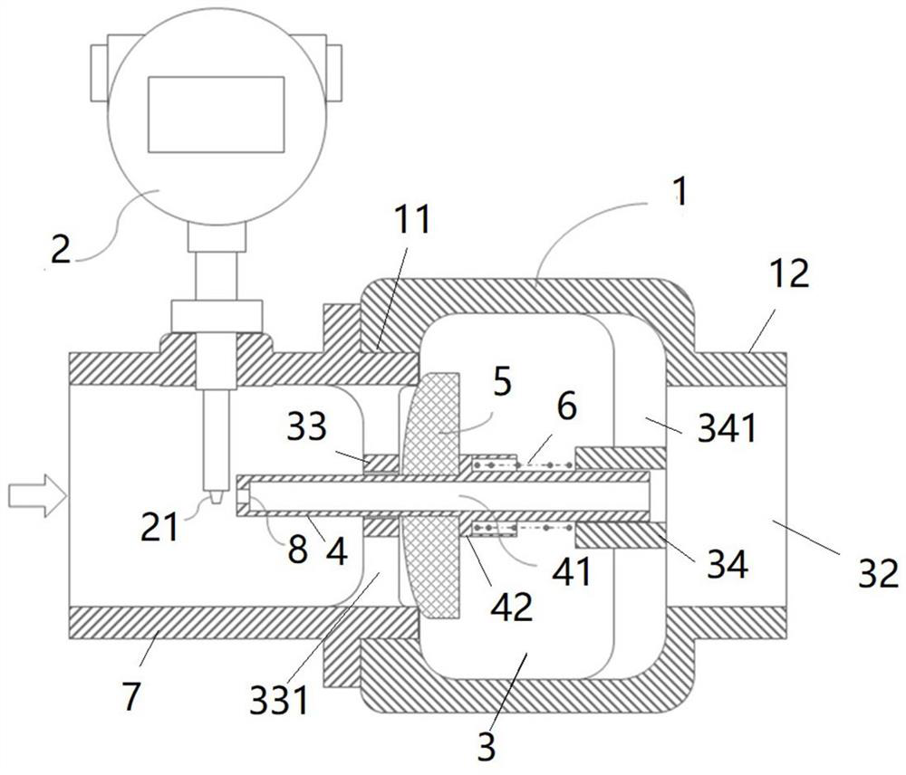 Full-automatic high-sensitivity pipe network leakage monitoring sensor