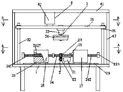 Guitar sound hole grinding machine