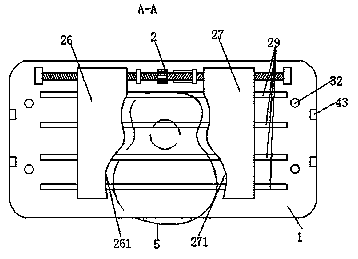 Guitar sound hole grinding machine