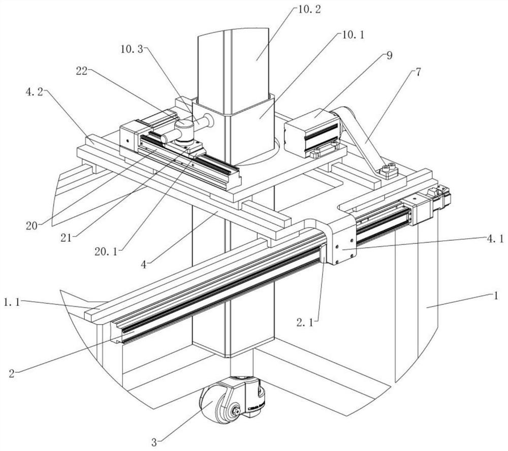 Leg fracture reduction machine