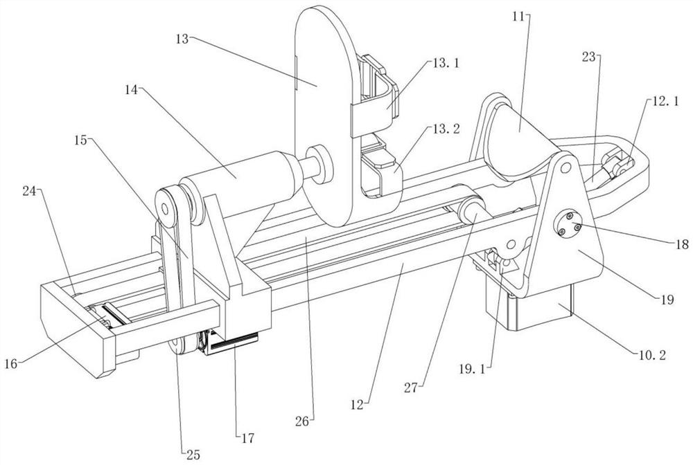 Leg fracture reduction machine