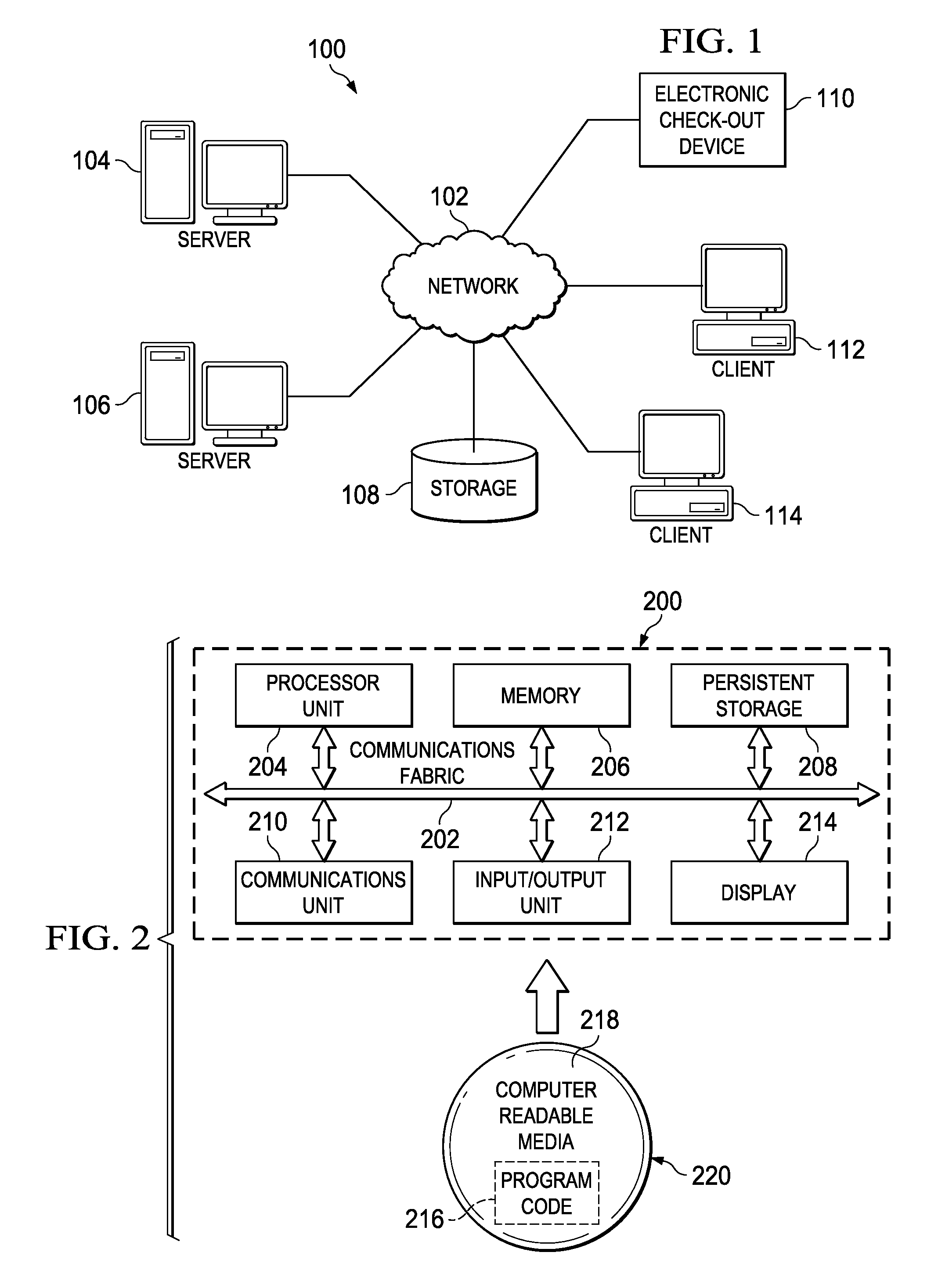 Electronic library book