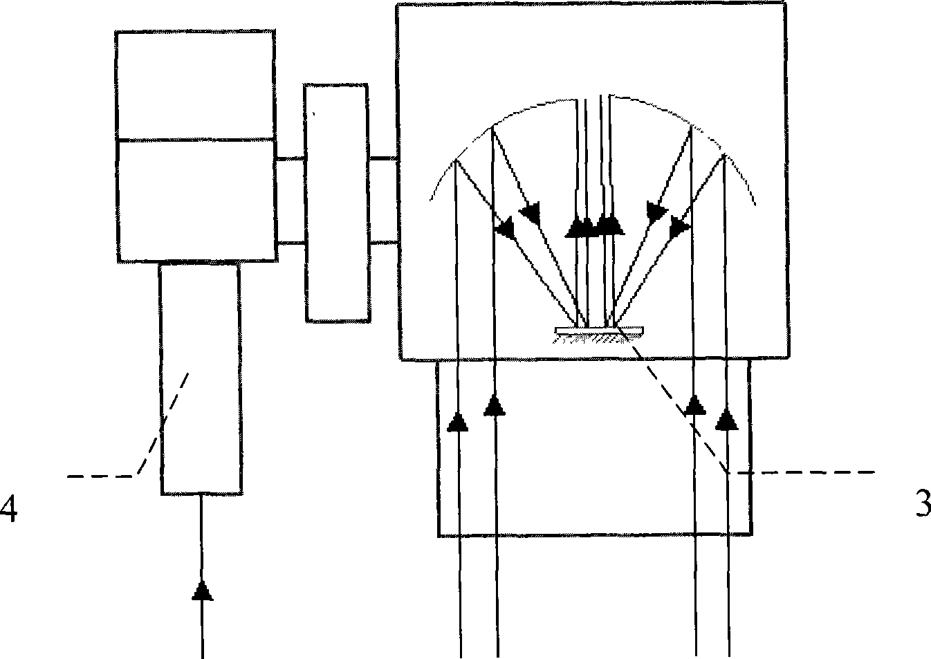 View axis automatically correcting method for atmospheric laser communication system