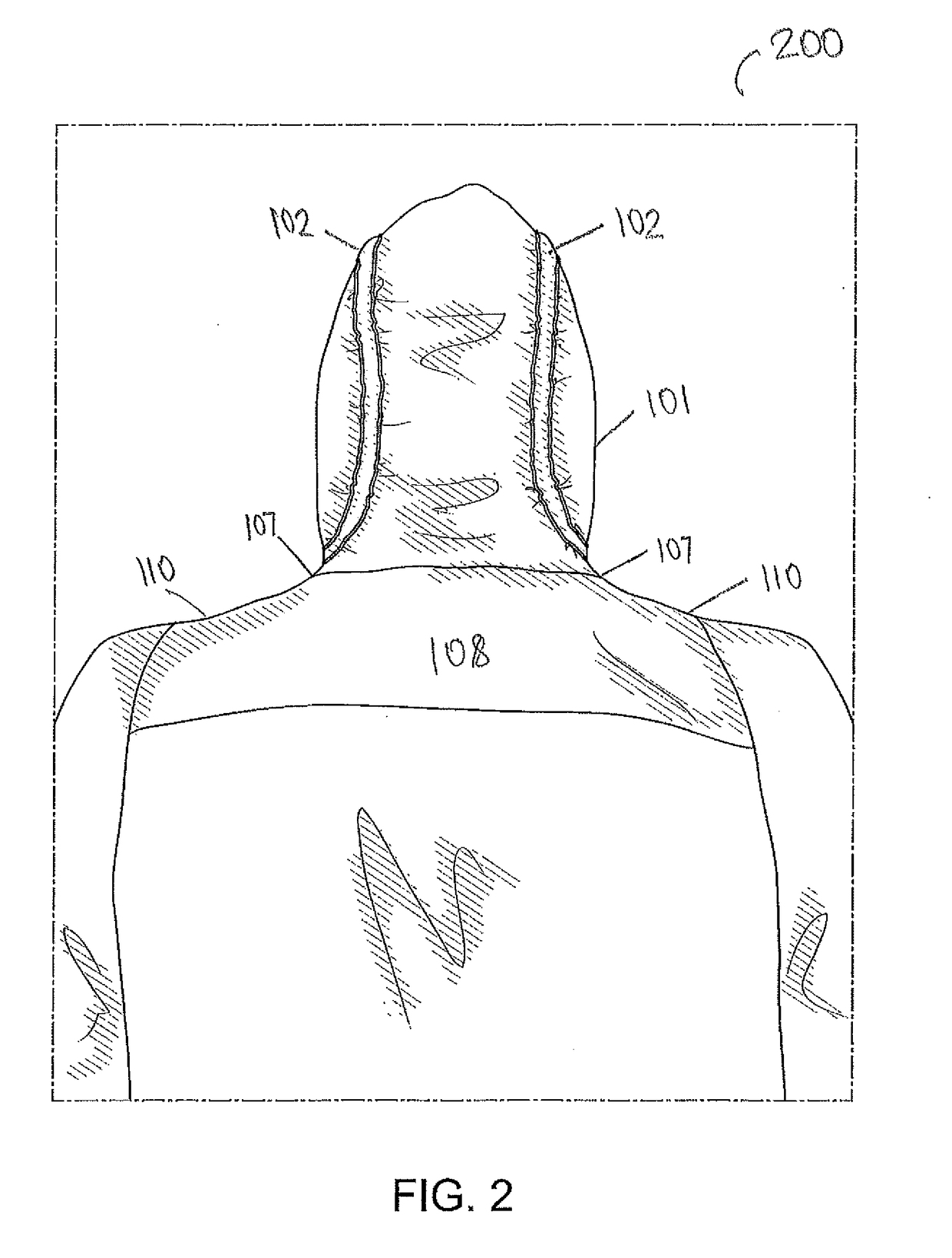 Outerwear having enhanced hood