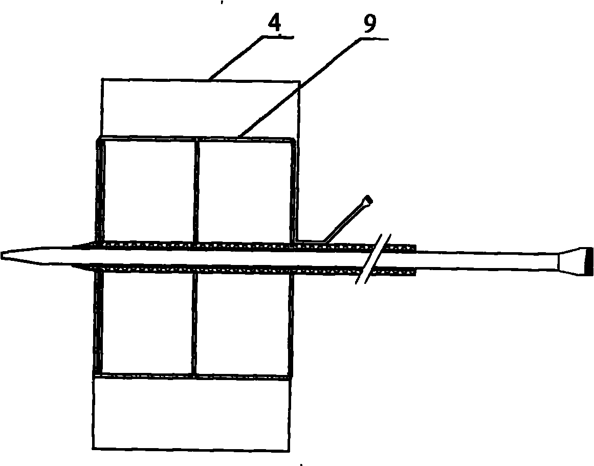 Medical inner support hollow tubular sac catheter