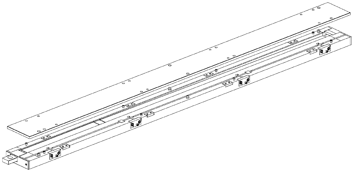 Tool for compression molding of carbon fiber rectangular cross section thin-wall pipe fitting