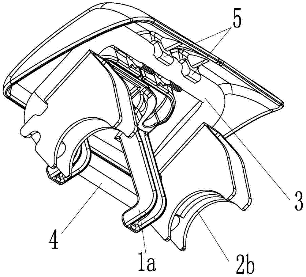 Installation structure of seat belt guide ring and guide ring bracket