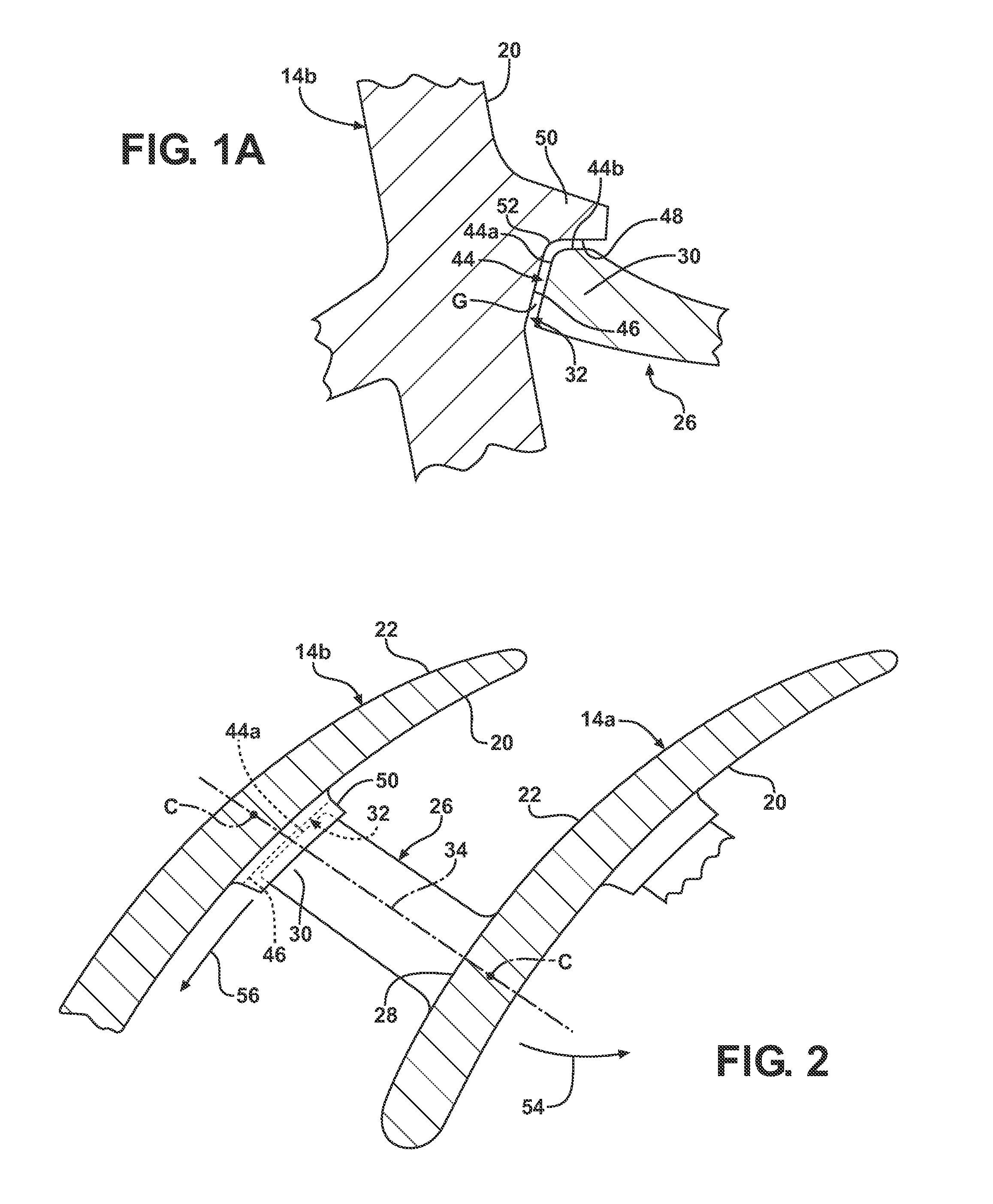 Turbine Blade Damping Device With Controlled Loading