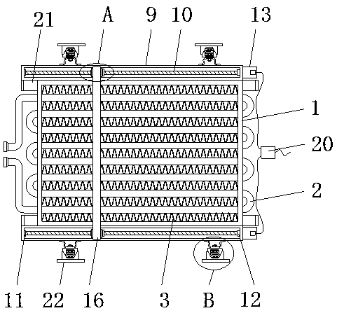 Refrigeration accessory suitable for automobile internal temperature regulation of various automobile types