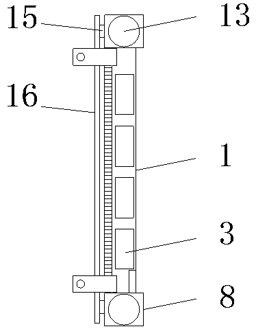 Refrigeration accessory suitable for automobile internal temperature regulation of various automobile types