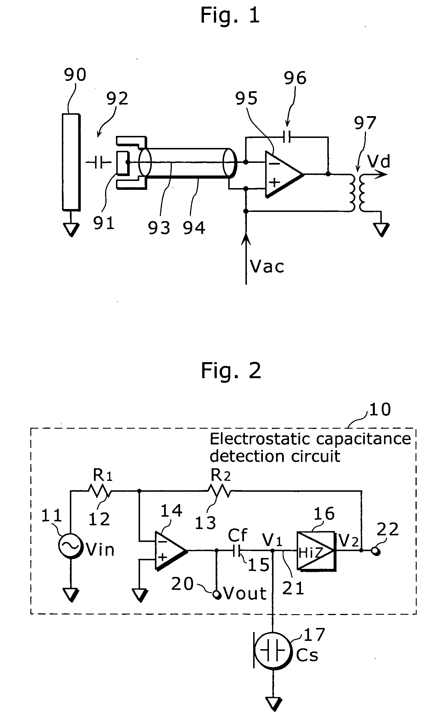 Capacitance measuring circuit capacitance measuring instrument and microphone device