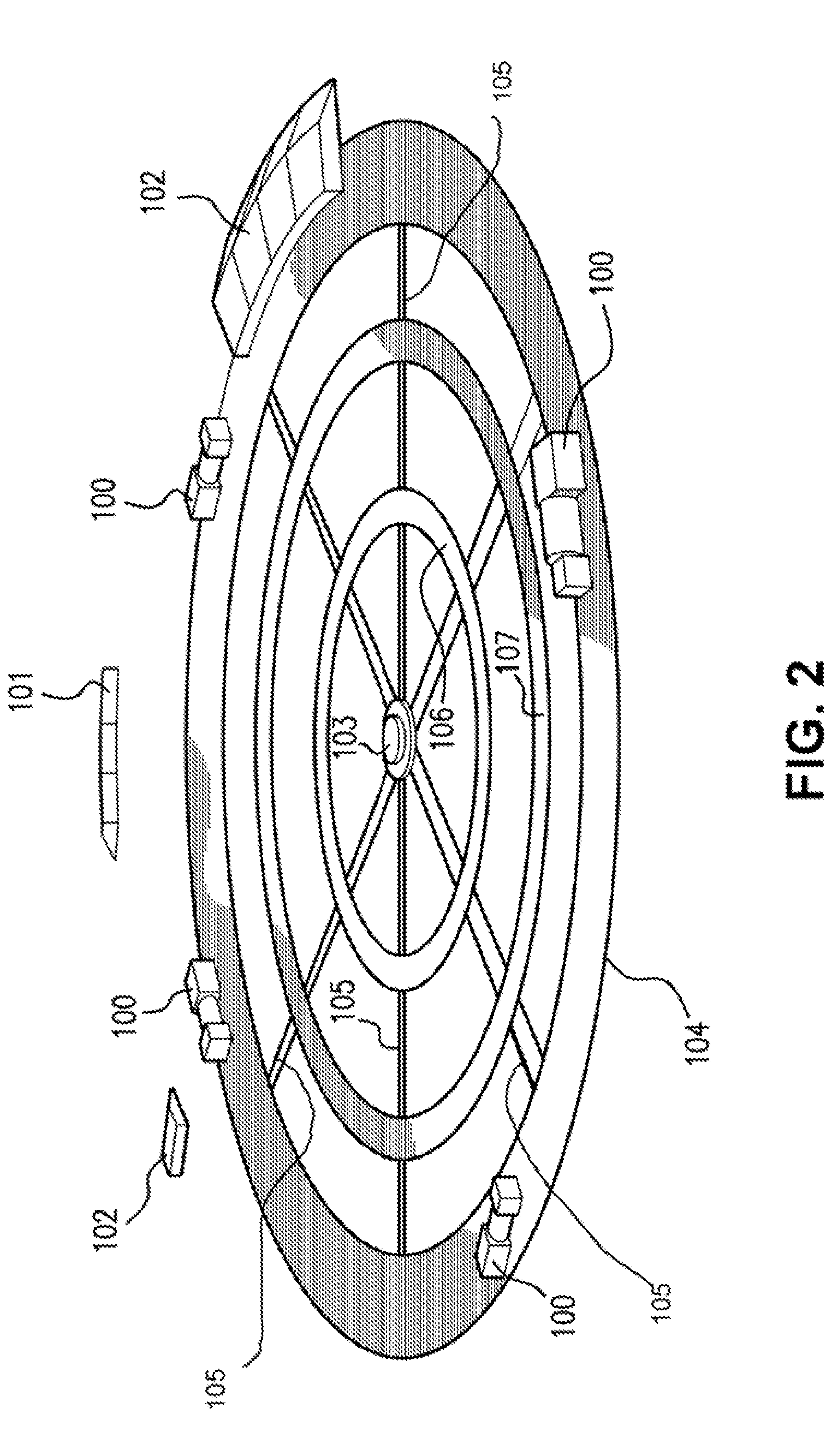 Low profile vehicle turntable